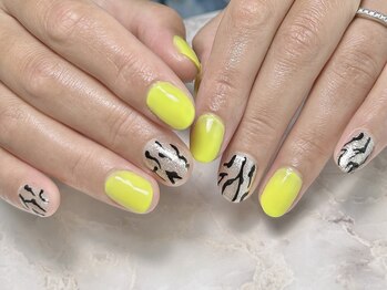 アオネイル(青桜 ao_nail_)/《お洒落なわがままコース》Art