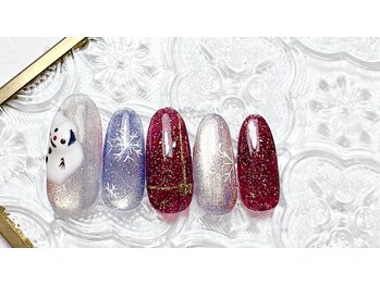 ミルネイル(Mil Nail)/スノーマンネイル　　No80
