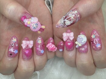 シェリーネイル(cherie nail)/推しキャラネイル