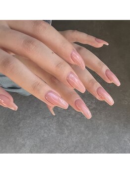 ヴィーナ クロウ(Vena claw)の写真/【ケアにこだわる美しい指先】肌なじみと上品さにこだわる大人のシンプルネイル。毎日が嬉しくなる指先へ♪