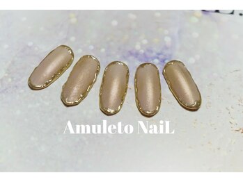 アムレート ネイル 蕨(Amuleto NaiL)/囲みアンティークネイル