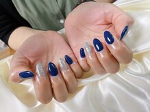 キキネイル 二子玉川(kikinail)/ネイビーワンカラー