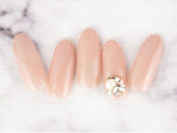 トラビューティー(TORA beauty)/シンプル上品ネイル[パラジェル]