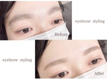 エクリュ アイラッシュ(ecru eyelash)/アイブロウスタイリングで大人眉