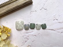 プティリボン 武蔵小金井店(PetitRibbon)/定額Foot ニュアンスフラワー