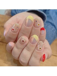 フレンチネイル/フラワーネイル