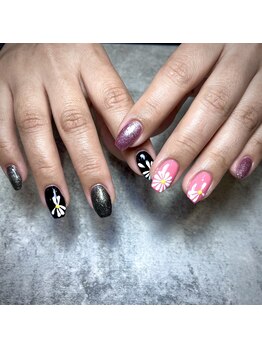 フラワーネイル