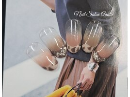 gradation × 爪先アニマルnail*