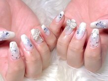 ネイルサロンブリス(nail salon Bliss)/☆冬のキルティングネイル☆