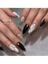 大理石ネイル