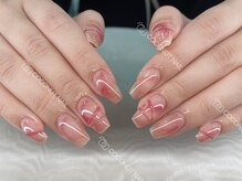 ココナッツネイル/赤べっ甲ネイル