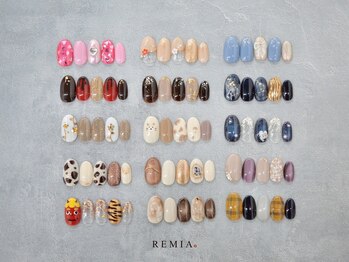 レミア アイラッシュアンドネイル 大船(REMIA)/8900円定額デザイン