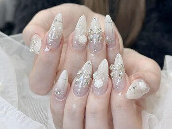 ブイピーネイル 新大久保(VP nail)/長さ出し＋　やり放題120