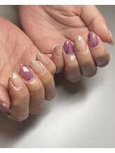 パープルがアクセント