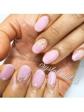 クリスタルネイル ゆめタウン博多店(CRYSTAL NAIL)/シェルフラワーネイル