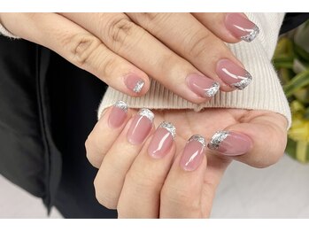 セネル(SeneL)/ラメフレンチネイル★大阪/福島