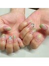 押し花ネイル