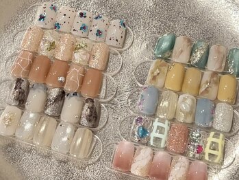 ファーストネイルアンドアイラッシュ(1st NAIL&eyelash)の写真/紹介多数人気店☆仕上がり・モチ全て◎【人気の定番デザイン￥6900～】高技術の人気店！お洒落女子も満足♪