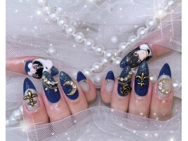 推し　痛ネイル　3D モチーフ