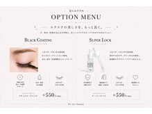 フィズ アイ ビューティー 豊橋牛川店(fiz eye beauty)/マツエク｜人気オプション