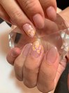 J nail◇カラフルフラワー