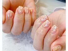 ネイルサロン ティフィン(tiffin)/～秋のクリアネイル～