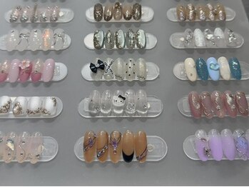 ティプラスネイル 木場(T+Nail)の写真/デザイン力×技術力が高いサロン★当店大人気の定額ネイル！お得な価格で毎月のネイルが楽しめる♪