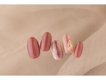 エムスラッシュ ネイル センター北店(M.SLASH)/ピンク秋ネイル