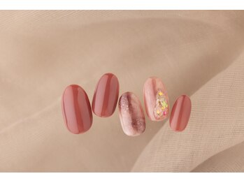 エムスラッシュ ネイル センター北店(M.SLASH)/ピンク秋ネイル