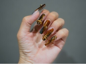 ルシャ(Le’chat)の写真/＼大人女性からの支持多数／クセのあるニュアンス~繊細なアートまで幅広く対応◎美フォルムでSNS映えにも♪