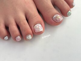 絵画ネイル