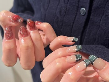 プラス エヒク(PlusEhiku)/Xmas nail♪