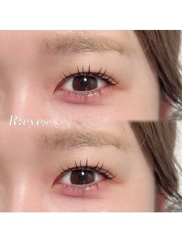 リアイズ 楽々園店(R:eyes)/束感まつ毛パーマ