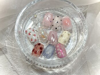 ネオリーブドレスネイルアンドアイラッシュ(Neolive dress nail&eyelash)/*フットデザイン*¥9700から