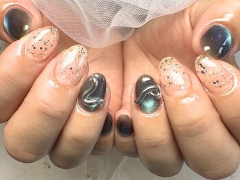 ネイルサロン べルフ(nail salon Verf)/粘土ジェル♪