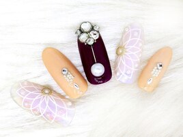 アンティークコンパスフラワー