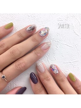 エスパルティール(Spartir)/◆ヴィンテージデザインネイル◆