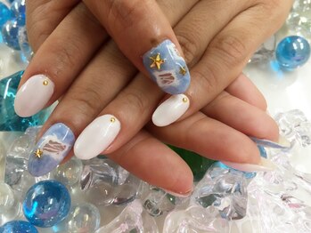 プルミエ ネイル(Premier Nail)/ダメージデニムネイル☆彡