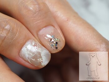 オトナネイル(otona nail)/クリア感ニュアンスネイル