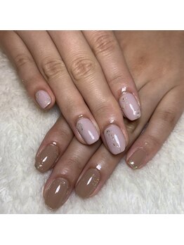 プライベートサロン リーフ(Privatesalon leaf)/左右の色を変えて…