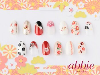 ネイルサロン アビー グランデュオ蒲田店(abbie)/【正月/和装】オプションアート