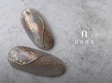 ナナ 白金高輪(nana)/ウェーブ 秋ニュアンスネイル