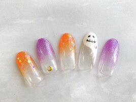 定額ネイル　Halloween