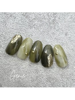 ジーニー(Genie)/ニュアンスネイル もやもや