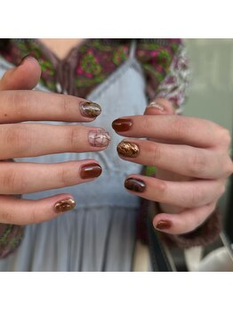 シェアサロン レノール(SHARE SALON LENORL)/秋ネイル