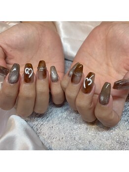 ニュアンス/ハートネイル