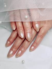 ワンカラー　オフィスネイル