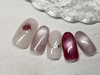 ネイルアンドアイ アミューズ/4月キャンペーンネイル