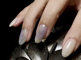 【儚げカラー】ニュアンスネイル