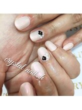 クリスタルネイル ゆめタウン博多店(CRYSTAL NAIL)/シンプルネイル